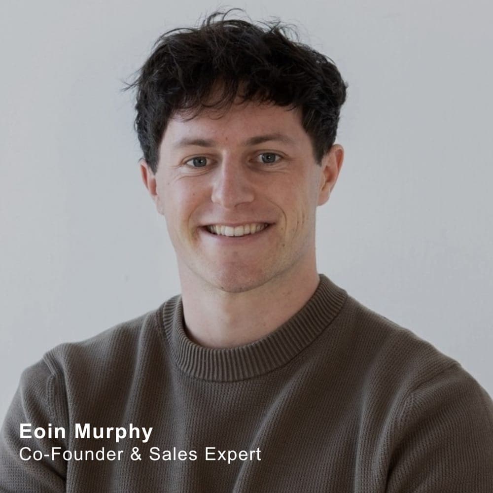 Eoin Murphy, Co-Founder & Sales Expert